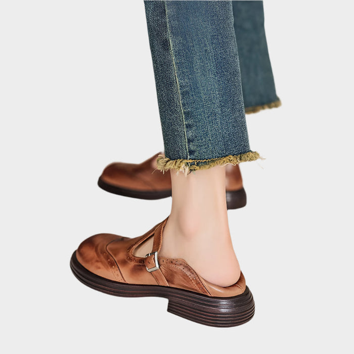 Corinne | Classic Mary Jane Loafers