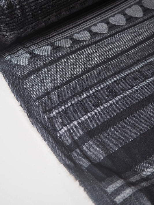 Cotton Denim Jacquard