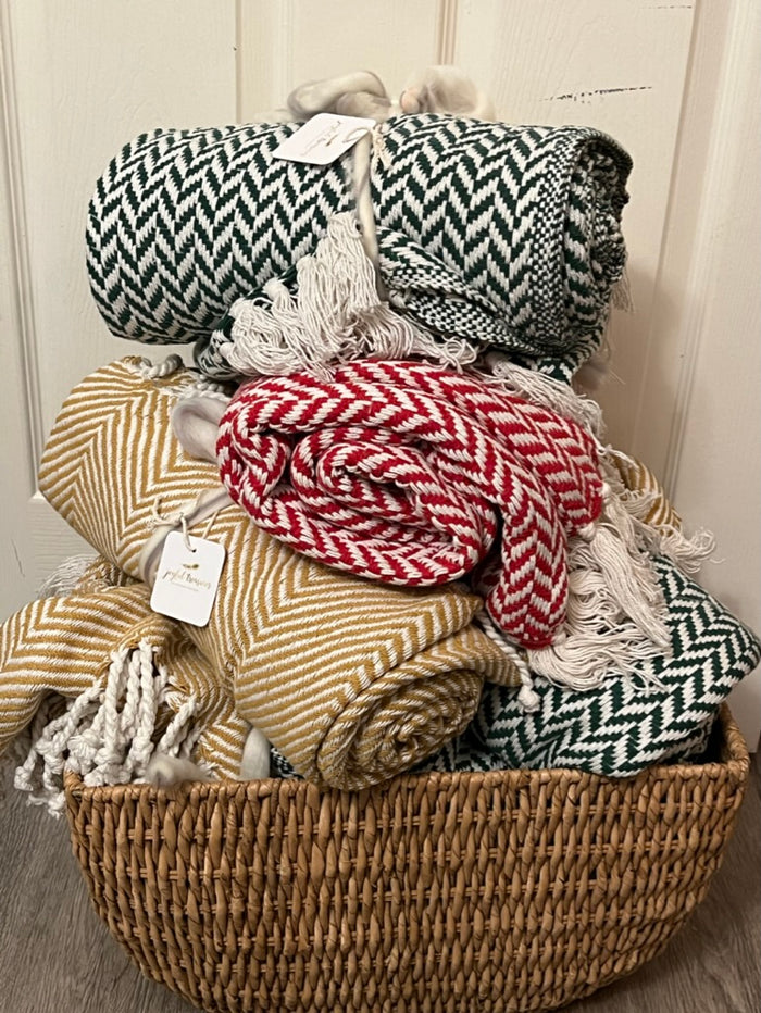 Cotton Throw Blanket
