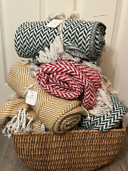 Cotton Throw Blanket