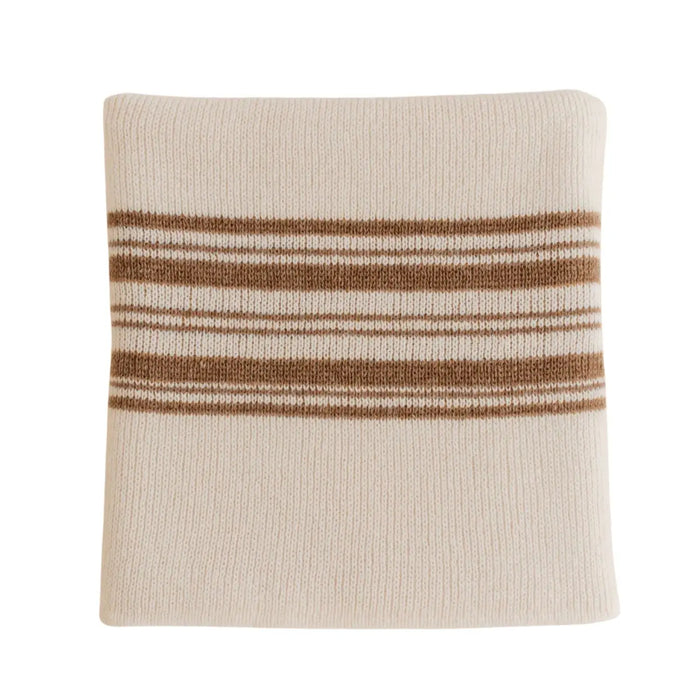 Couverture Gilbert en laine mérinos extra-fine HVID – Walnut