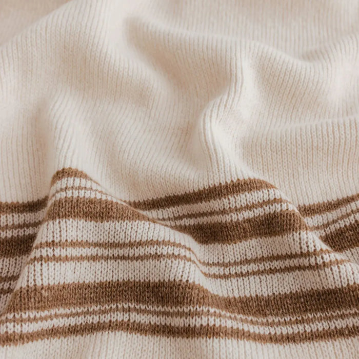 Couverture Gilbert en laine mérinos extra-fine HVID – Walnut