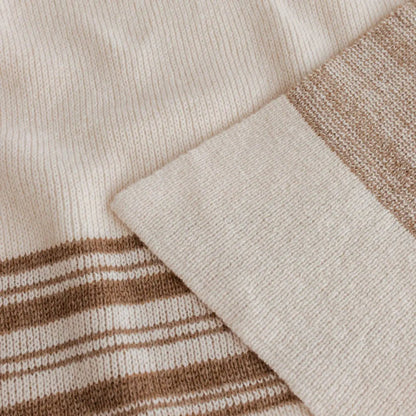 Couverture Gilbert en laine mérinos extra-fine HVID – Walnut
