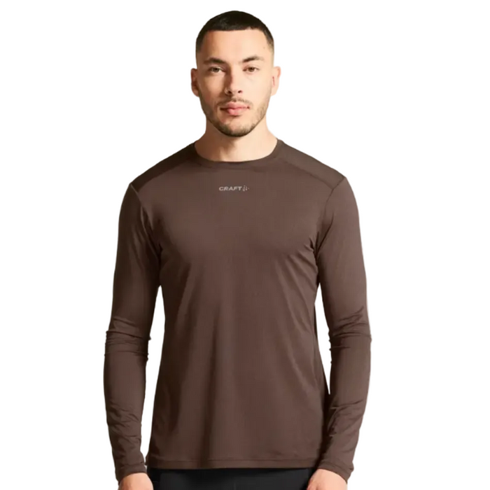 Craft Men's ADV Essence Long Sleeved Tee 2 in Prune SS26