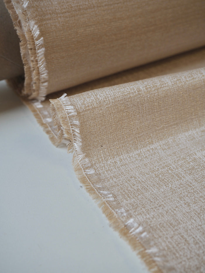 Cream + Ivory Silk Blend Jacquard
