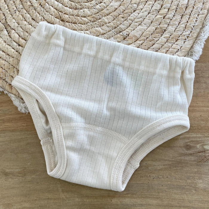 Culotte enfant en laine, soie et coton bio cosilana -  Naturel
