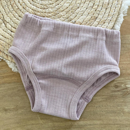 Culotte enfant en laine, soie et coton bio cosilana -  Poudre