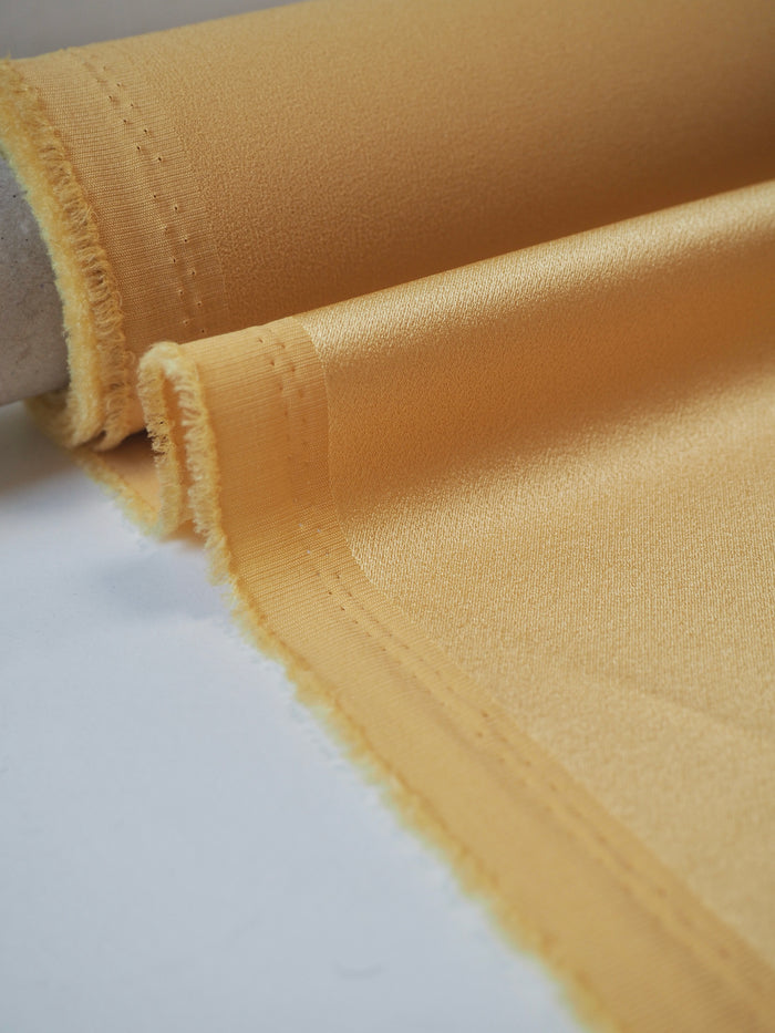 Daffodil Viscose Crepe Satin