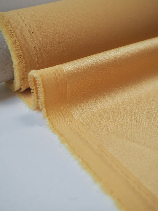 Daffodil Viscose Crepe Satin