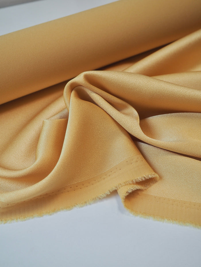 Daffodil Viscose Crepe Satin