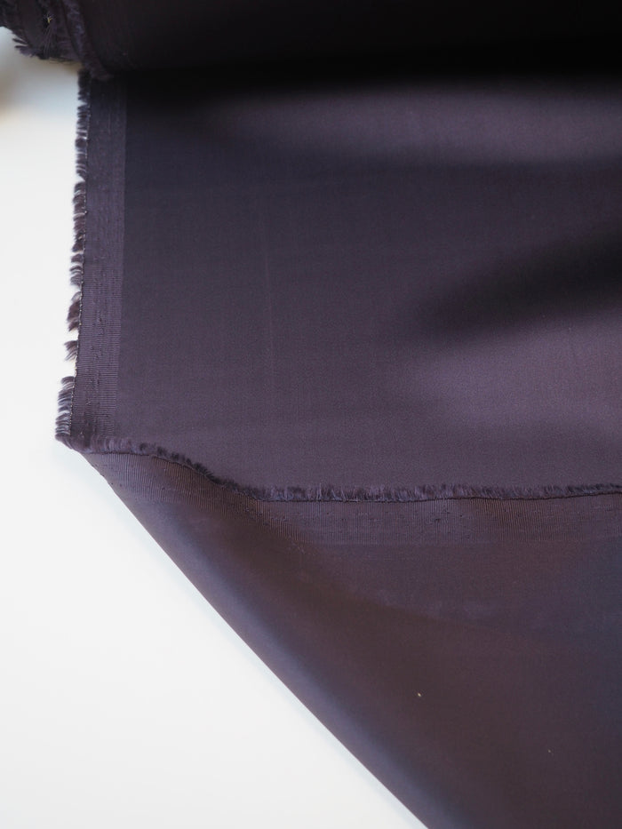 Deep Purple Stretch Viscose Satin