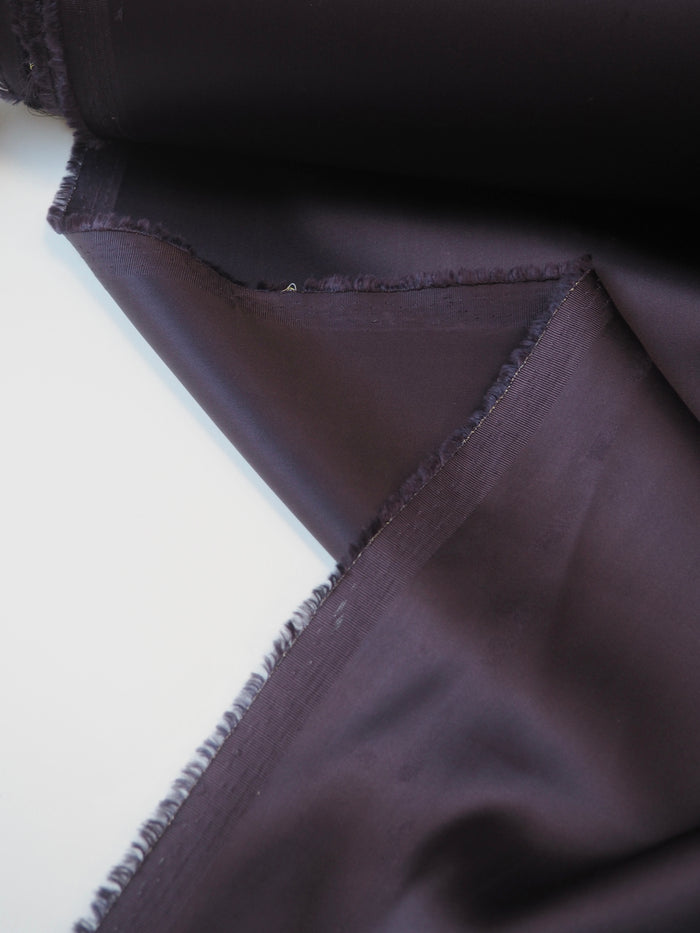 Deep Purple Stretch Viscose Satin