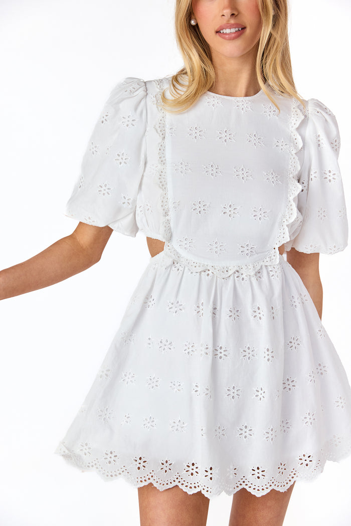 Delaney Eyelet Dress
