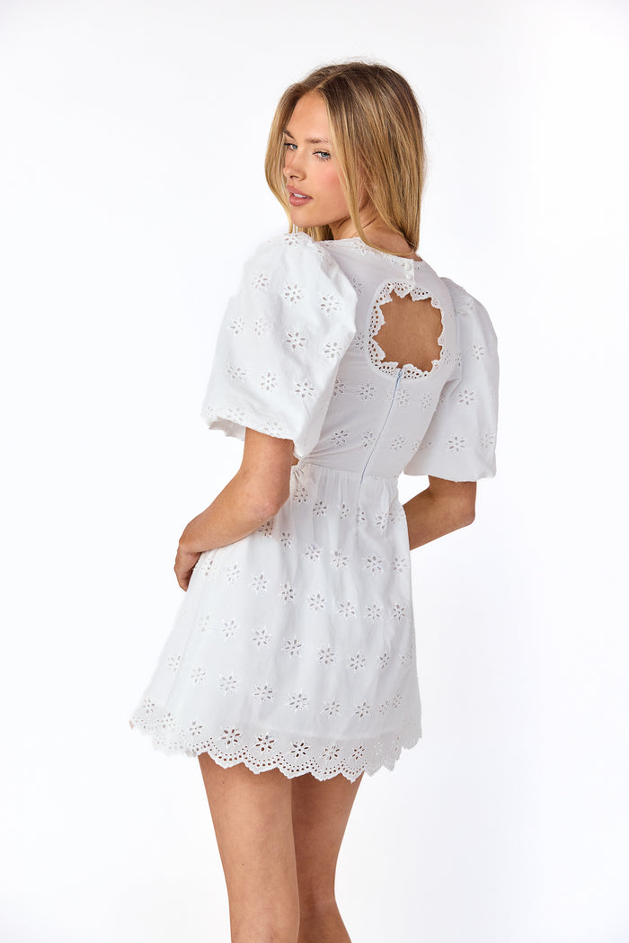 Delaney Eyelet Dress