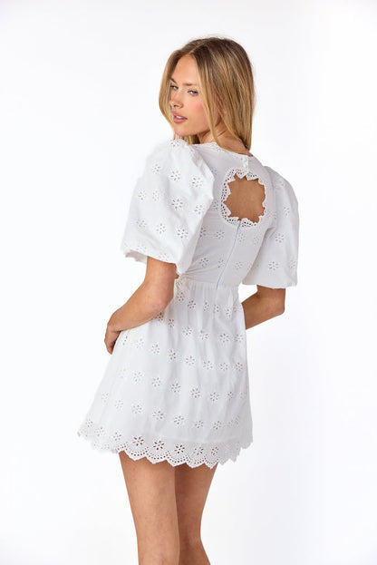 Delaney Eyelet Dress