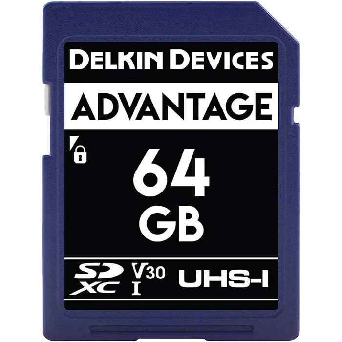 Delkin Advantage UHS-1 V30 SD Memory Card