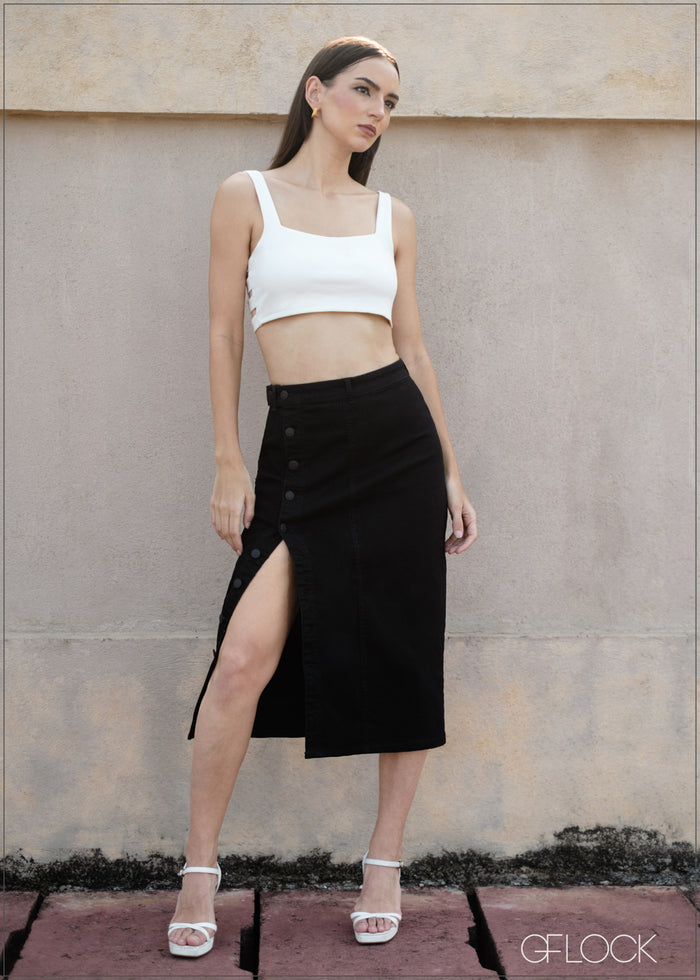 Denim Skirt - 090425