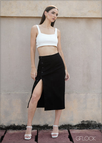 Denim Skirt - 090425