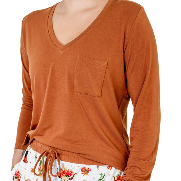 Desert Dreams Women's Long Sleeve Shirt - Jammie Session