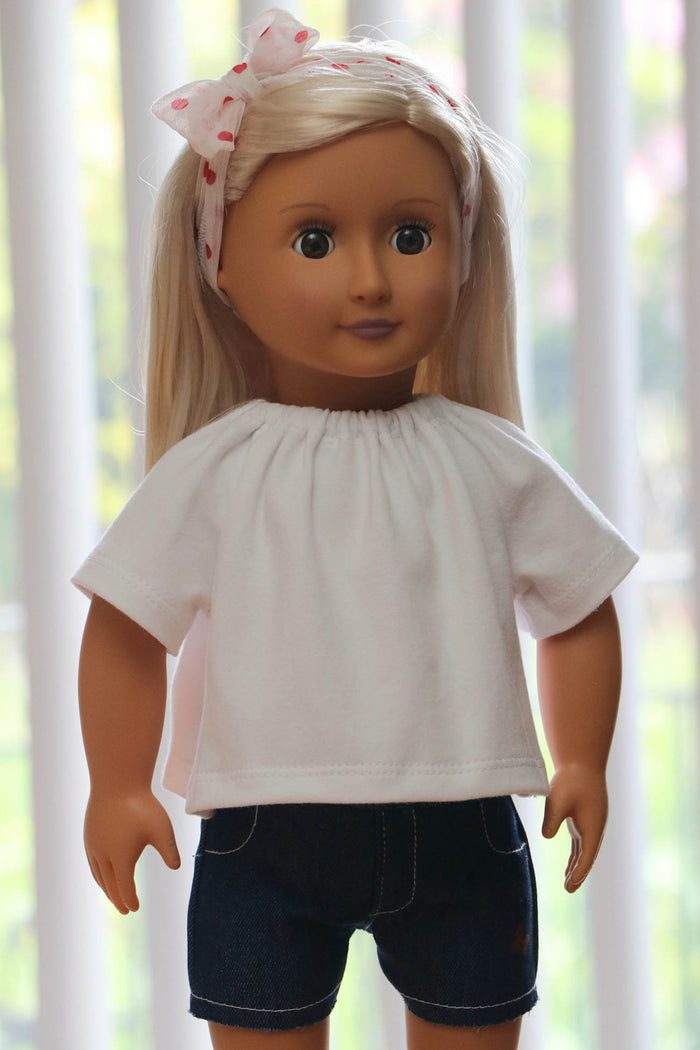 Doll Seaside Dress & Top Sewing Pattern
