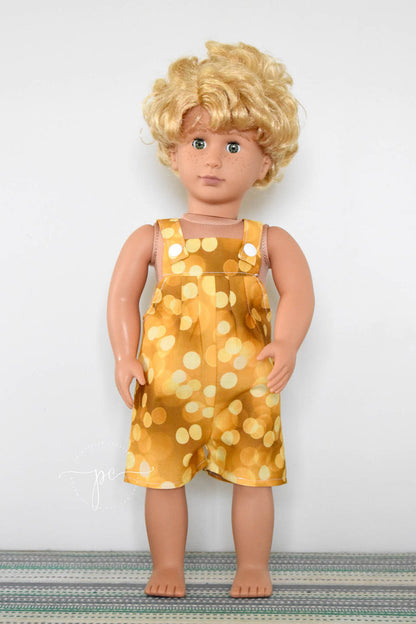 Doll Vintie Overalls Sewing Pattern