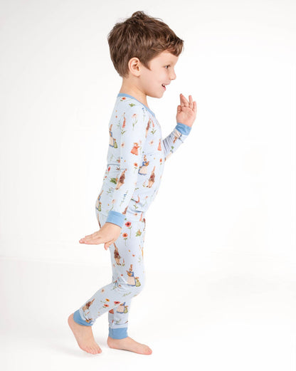 Don‚Äôt Worry, Be Hoppy ( Rabbit ) Long Sleeve PJ's - Jammie Session