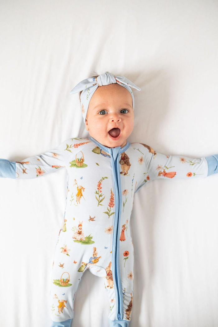 Don‚Äôt Worry, Be Hoppy ( Rabbit ) Romper - Jammie Session