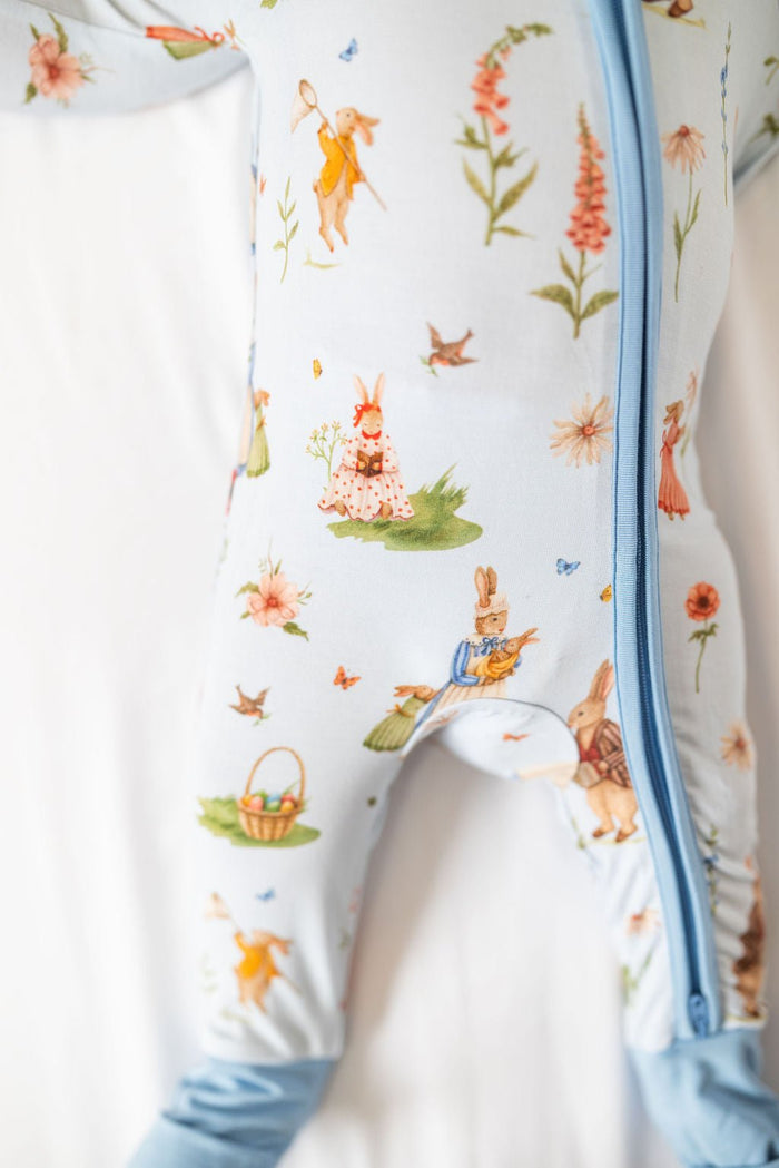 Don‚Äôt Worry, Be Hoppy ( Rabbit ) Romper - Jammie Session