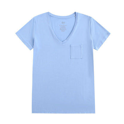 Don‚Äôt Worry, Be Hoppy ( Rabbit ) Women's Solid Short Sleeve T-shirt - Jammie Session