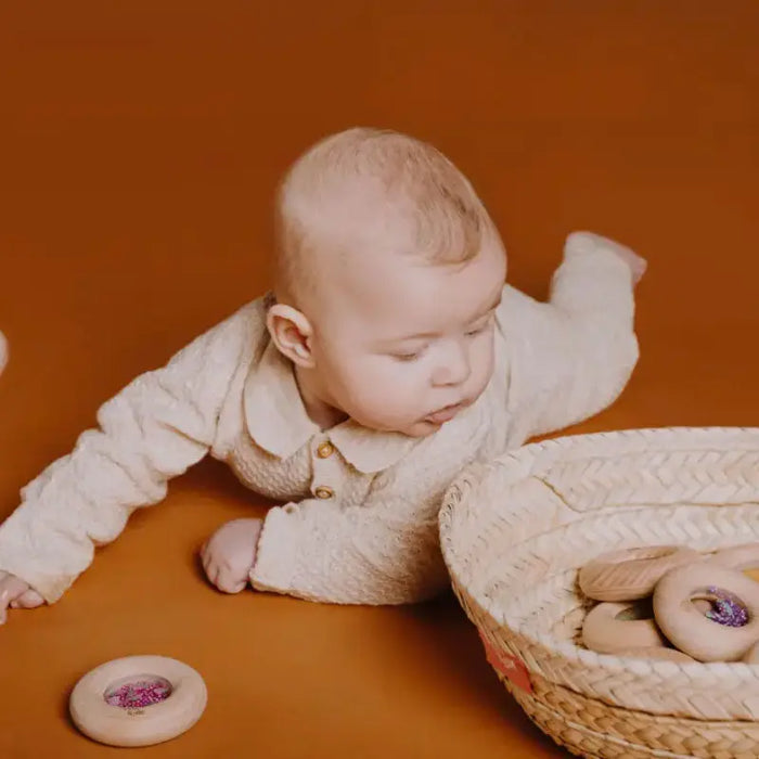Donut sensoriel Petit Boum - Orange - Lilinappy