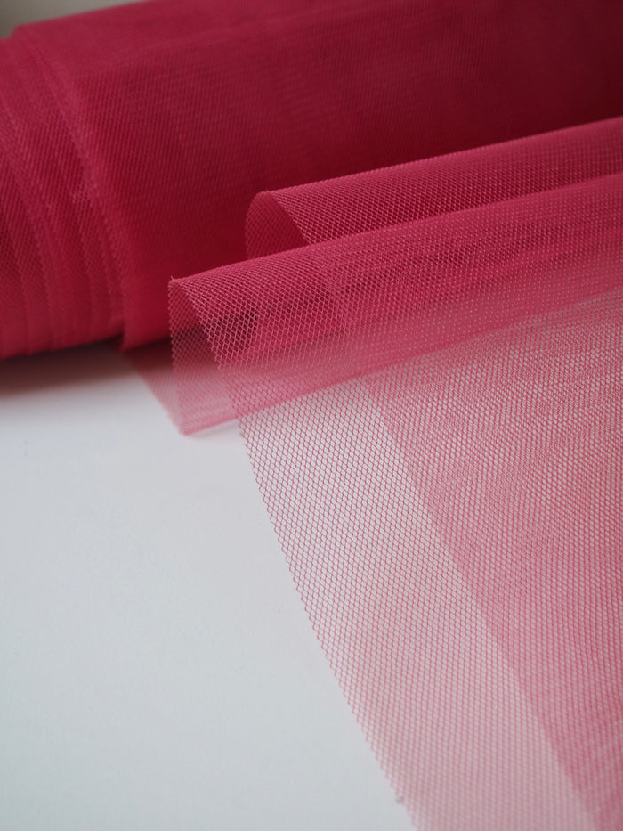 Dragonfruit Semi-Rigid Wide Tulle