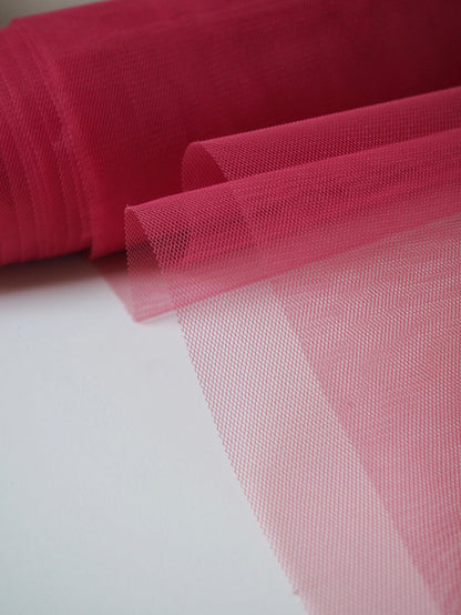 Dragonfruit Semi-Rigid Wide Tulle