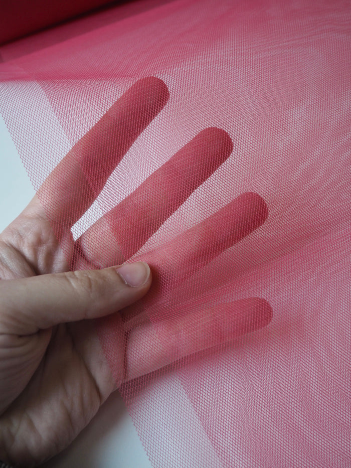 Dragonfruit Semi-Rigid Wide Tulle