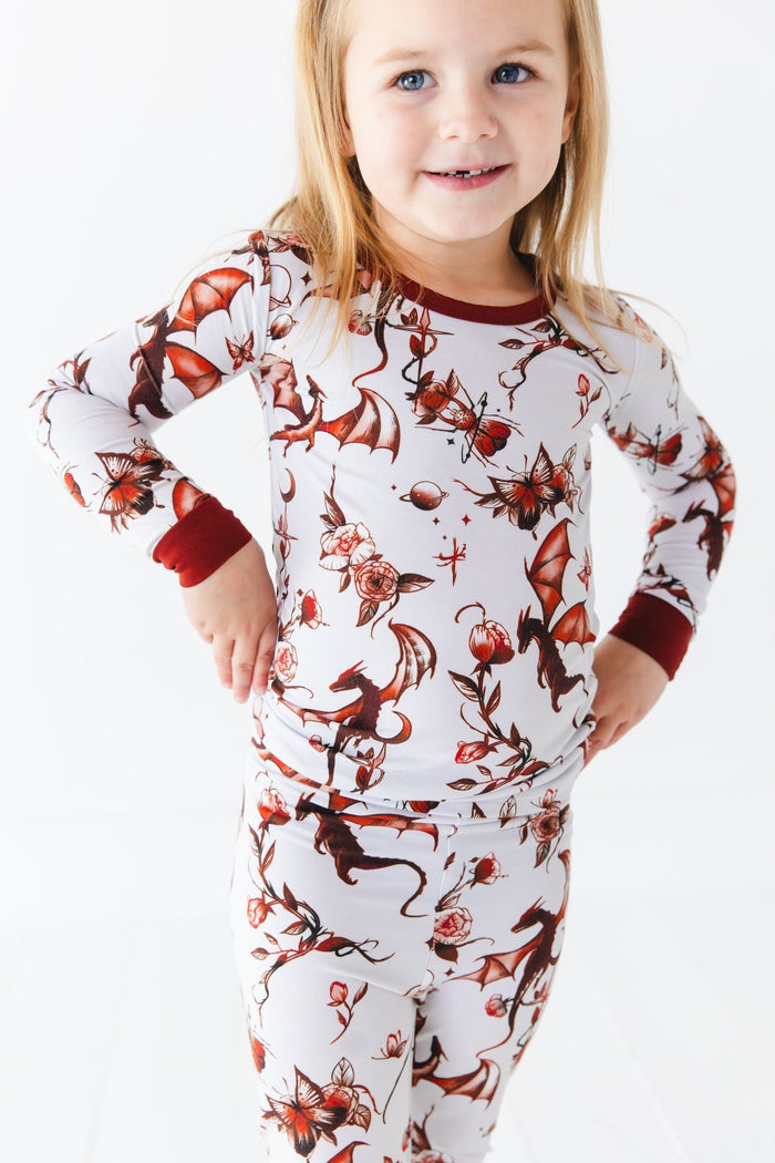 Dreaming with Dragons Long Sleeve PJ's - Jammie Session