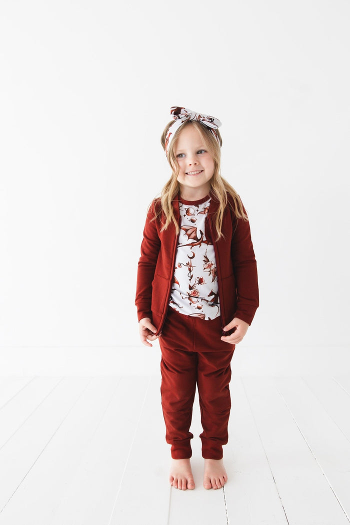 Dreaming with Dragons Solid Kids' Jogger Pants - Jammie Session