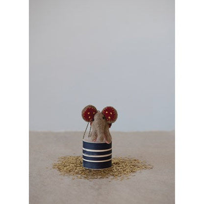 Elephant Ornament in Felt