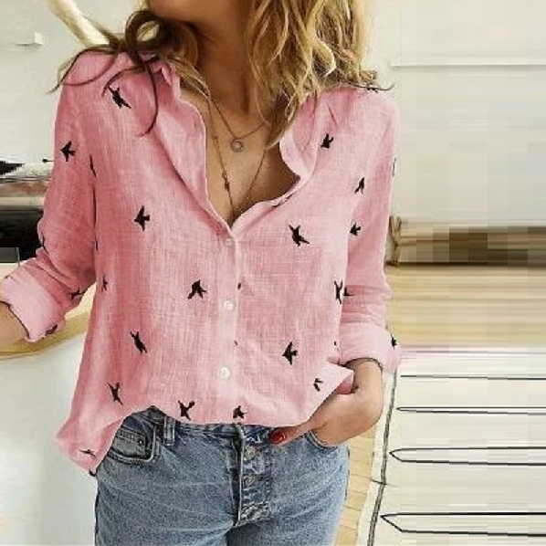 Pink with Bird / S