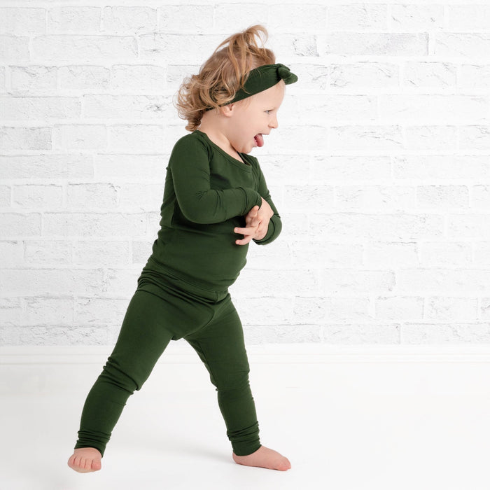 Emerald Long Sleeve PJ's - Jammie Session