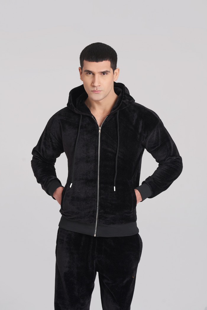 Emerge Hoody TrackSuit Men - Black