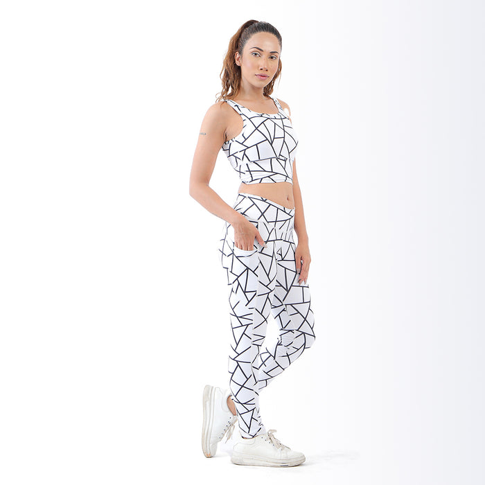 Enhance Linear Sports Bra & Leggings
