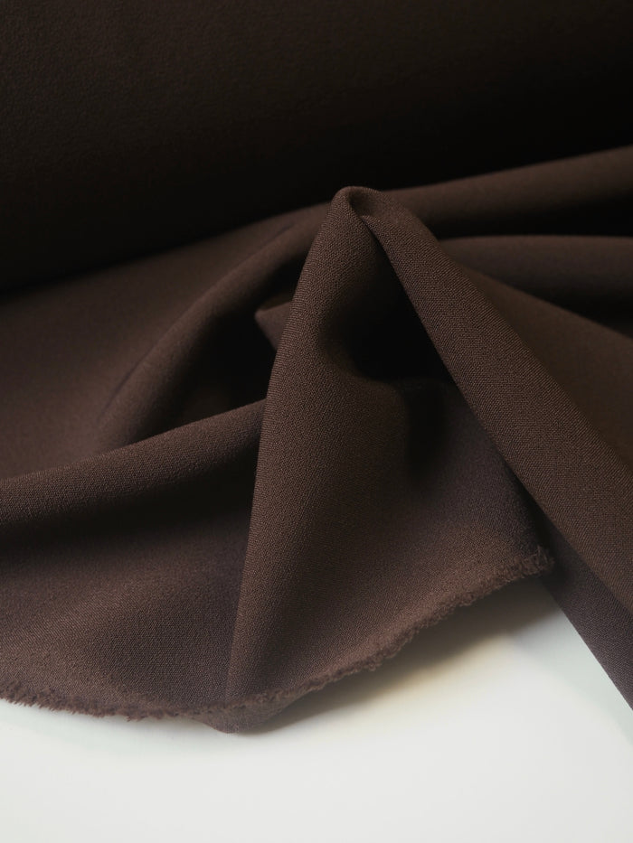Espresso Stretch Heavy Crepe
