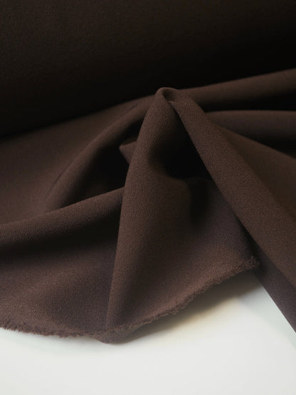 Espresso Stretch Heavy Crepe