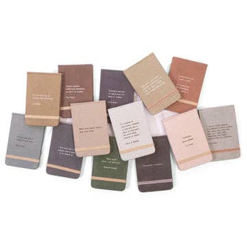 Every Day Is New And Magic Fabric Notebook