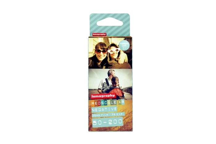 EXPIRED- Lomography Redscale 50-200 Color Negative 35mm Film, 3-pack