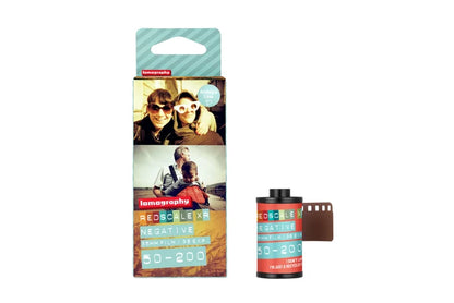 EXPIRED- Lomography Redscale 50-200 Color Negative 35mm Film, 3-pack