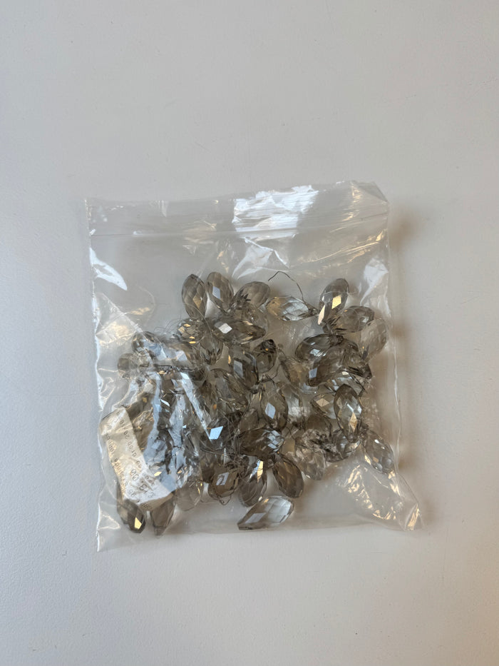 Facetted Drop Beads 117g