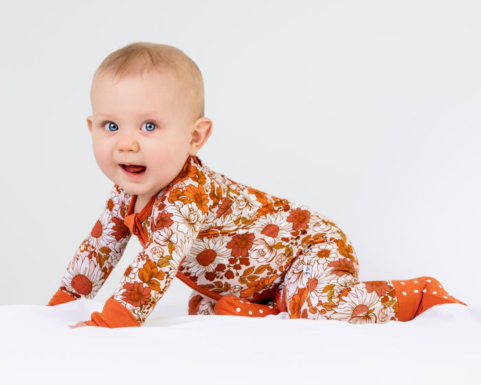 Falling For Florals Romper - Jammie Session