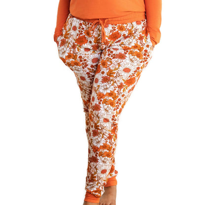 Falling For Florals Women's Jogger Pants - Jammie Session