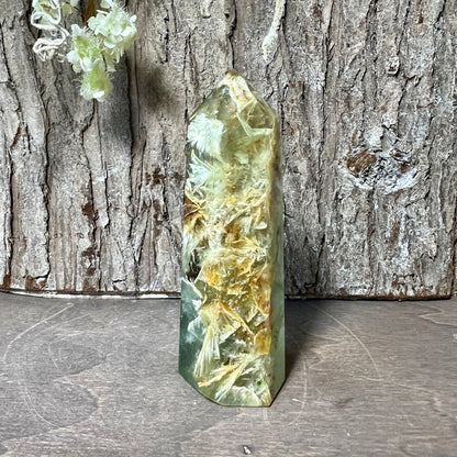 Feather Fluorite Tower