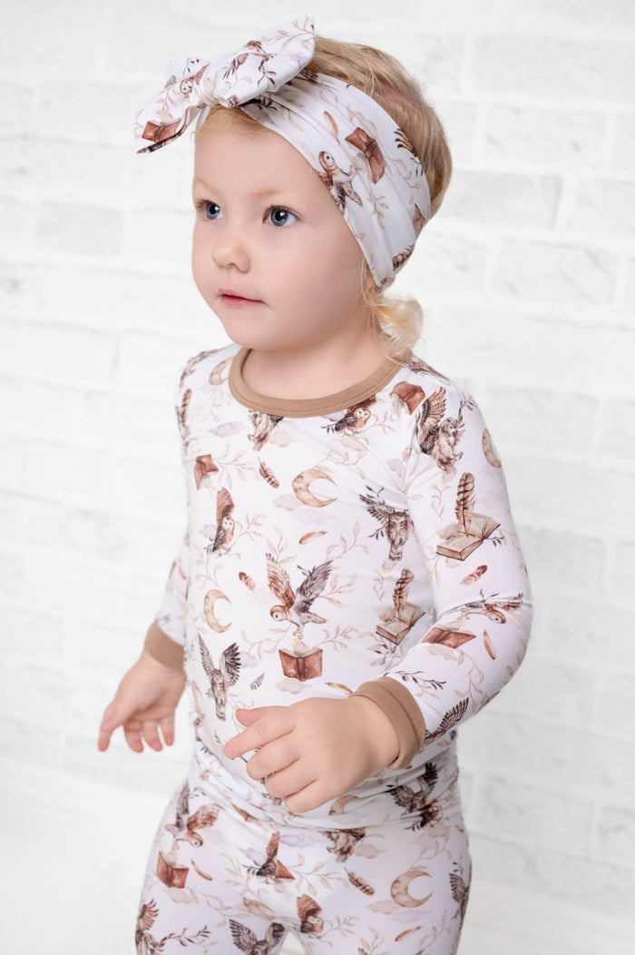 Feathers and FablesÔºàOwlÔºâTENCEL‚Ñ¢ Modal Long Sleeve PJ's - Jammie Session